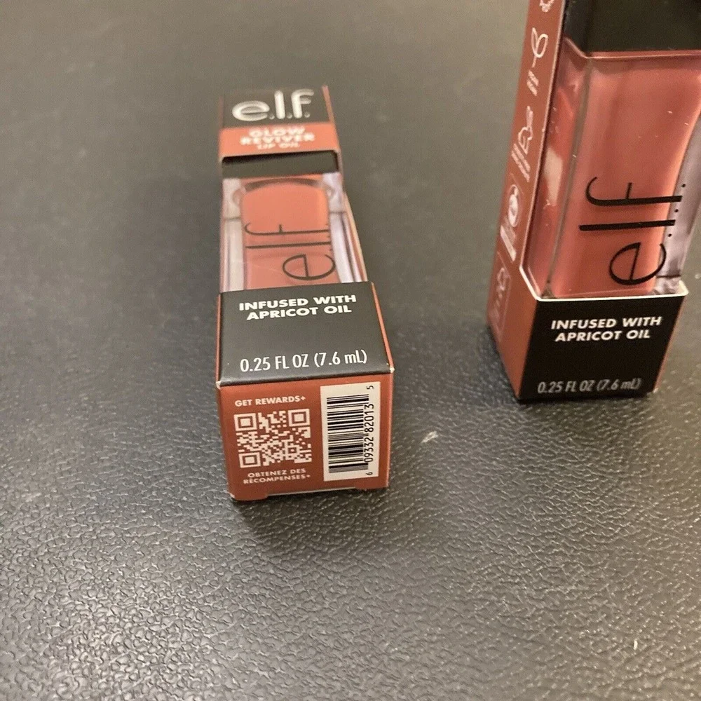 2x e.l.f. Glow Reviver Lip Oil Hydrating Tinted Lip Oil with Jojoba Avocado Oil‎